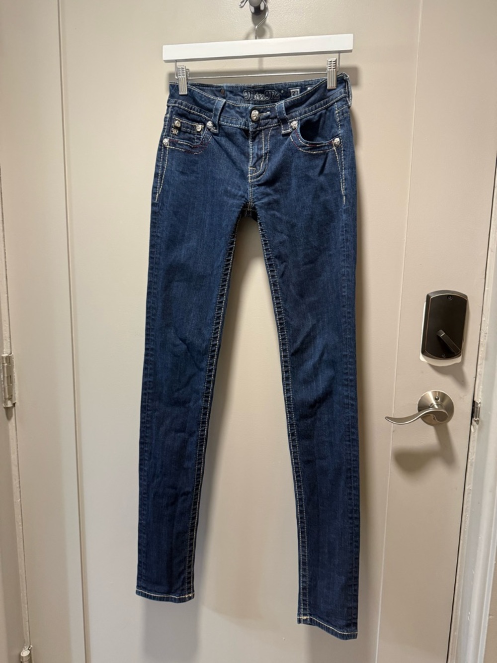 Signature Miss Me Dark Blue Skinny Jeans